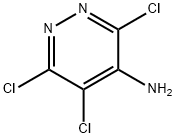 3,5,6-TRICHLOROPYRIDAZIN-4-YLAMINE Struktur