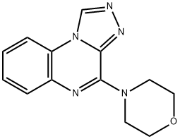 4-MORPHOLINO[1,2,4]TRIAZOLO[4,3-A]QUINOXALINE Struktur