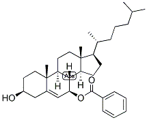 5-CHOLESTEN-3-BETA, 7-BETA-DIOL 7-BENZOATE Struktur