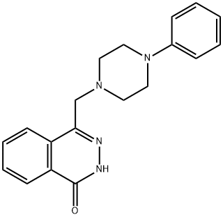 4-[(4-PHENYLPIPERAZINO)METHYL]-1(2H)-PHTHALAZINONE Struktur