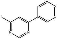 4-IODO-6-PHENYLPYRIMIDINE Struktur