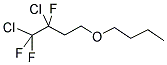 1-(1-BUTOXY)-3,4-DICHLORO-3,4,4-TRIFLUOROBUTANE Struktur