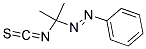 1-METHYL-1-(2-PHENYLDIAZ-1-ENYL)ETHYL ISOTHIOCYANATE Struktur