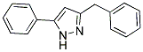 3-BENZYL-5-PHENYL-1H-PYRAZOLE Struktur