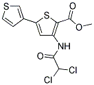 METHYL 3-[(2,2-DICHLOROACETYL)AMINO]-5-(3-THIENYL)THIOPHENE-2-CARBOXYLATE Struktur