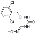 N-[(2,6-DICHLOROBENZYL)OXY]-N-[(HYDROXYIMINO)METHYL]UREA Struktur