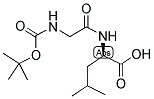 BOC-GLY-D-LEU-OH Struktur