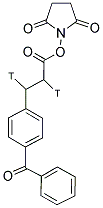 BZDC-NHS, [3H]- Struktur