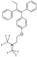 TAMOXIFEN, [N-METHYL-3H]- Struktur