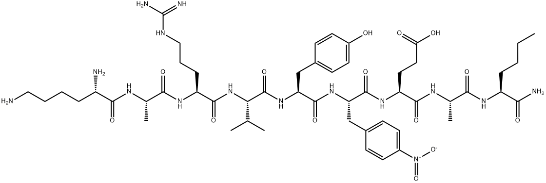 HIV PROTEASE SUBSTRATE VII Struktur