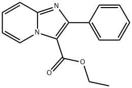 ETHYL 2-PHENYLIMIDAZO[1,2-A]PYRIDINE-3-CARBOXYLATE Struktur