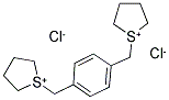 P-XYLYLENEBIS(TETRAHYDROTHIOPHENIUM CHLORIDE) Struktur