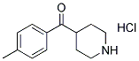 PIPERIDIN-4-YL-P-TOLYL-METHANONE HYDROCHLORIDE Struktur