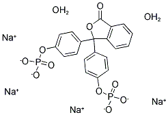 PHENOLPHTHALEIN DIPHOSPHATE TETRASODIUM SALT DIHYDRATE Struktur