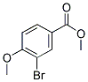 3-BROMO-4-METHOXYBENZOIC ACID METHYL ESTER Struktur