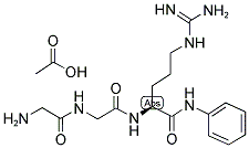 H-GLY-GLY-ARG-ANILIDE ACETATE SALT Struktur