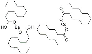 BARIUM CADMIUM LAURATE Struktur