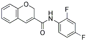 N-(2,4-DIFLUOROPHENYL)-2H-CHROMENE-3-CARBOXAMIDE Struktur