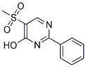 5-(METHYLSULFONYL)-2-PHENYL-4-PYRIMIDINOL Struktur