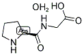 H-PRO-GLY-OH H2O Struktur