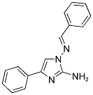 4-PHENYL-N1-[(1E)-PHENYLMETHYLENE]-1H-IMIDAZOLE-1,2-DIAMINE Struktur