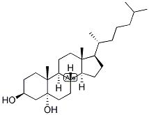 5-ALPHA-HYDROXYCHOLESTANOL Struktur