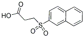 3-(NAPHTHALENE-2-SULFONYL)-PROPIONIC ACID Struktur