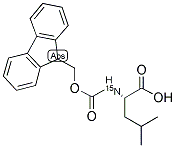 FMOC-[15N]LEU-OH Struktur