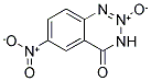 6-NITRO-4-OXO-3,4-DIHYDRO-1,2,3-BENZOTRIAZIN-2-IUM-2-OLATE Struktur