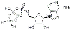 ADENOSINE 5'-TRIPHOSPHATE, [GAMMA-33P]- Struktur