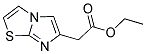 IMIDAZO[2,1-B]THIAZOL-6-YL-ACETIC ACID ETHYL ESTER Struktur