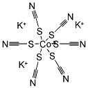 POTASSIUM COBALTITHIOCYANATE Struktur