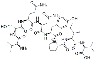 HIV PROTEASE SUBSTRATE VIII Struktur