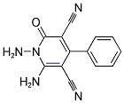 1,6-DIAMINO-2-OXO-4-PHENYL-1,2-DIHYDRO-3,5-PYRIDINEDICARBONITRILE Struktur