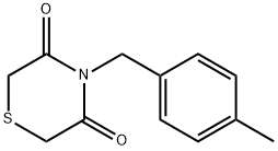 4-(4-METHYLBENZYL)-3,5-THIOMORPHOLINEDIONE Struktur