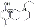 R(+)-5-FLUORO-8-HYDROXY-2-DIPROPYLAMINO-1,2,3,4-TETRAHYDRONAPHTHALENE HYDROCHLORIDE Struktur