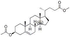 5-CHOLENIC ACID-3-BETA-OL ACETATE METHYL ESTER Struktur