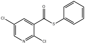 PHENYL 2,5-DICHLOROPYRIDINE-3-CARBOTHIOATE Struktur