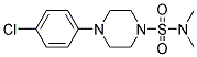 4-(4-CHLOROPHENYL)-N,N-DIMETHYLTETRAHYDRO-1(2H)-PYRAZINESULFONAMIDE Struktur