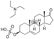 5-ANDROSTEN-3-BETA-OL-17-ONE SULPHATE, TRIETHYL AMMONIUM SALT Struktur