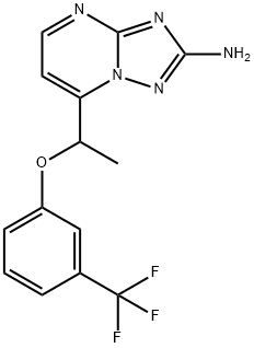 7-[1-[3-(TRIFLUOROMETHYL)PHENOXY]ETHYL][1,2,4]TRIAZOLO[1,5-A]PYRIMIDIN-2-AMINE price.