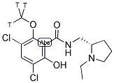 (S)-RACLOPRIDE, [METHOXY-3H] Struktur