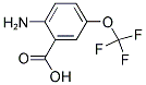 2-AMINO-5-(TRIFLUOROMETHOXY)BENZOIC ACID Struktur