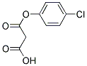 MALONIC ACID MONO-(4-CHLORO-PHENYL) ESTER Struktur