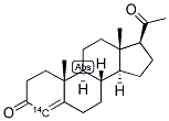 PROGESTERONE, [4-14C] Struktur