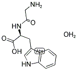 H-GLY-TRP-OH H2O Struktur