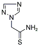 2-(1H-1,2,4-TRIAZOL-1-YL)ETHANETHIOAMIDE Struktur