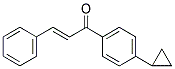 1-(4-CYCLOPROPYLPHENYL)-3-PHENYLPROP-2-EN-1-ONE Struktur