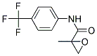 2-METHYL-N-[4-(TRIFLUOROMETHYL)PHENYL]-2-OXIRANECARBOXAMIDE Struktur