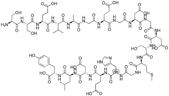 PREPROENKEPHALIN B (186-204), HUMAN Struktur